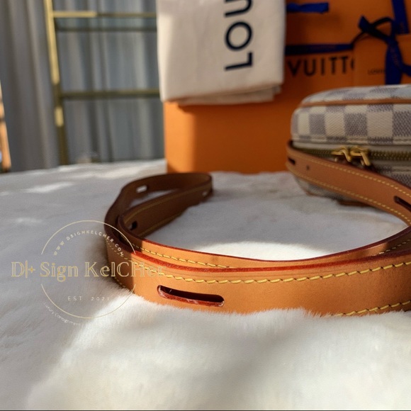 Louis Vuitton Boite Chapeau Souple PM in Damier Azur Canvas - Picture 5 of 16